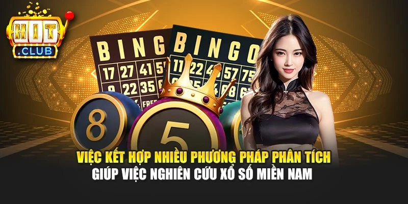 Việc kết hợp nhiều phương pháp phân tích giúp việc nghiên cứu xổ số miền Nam